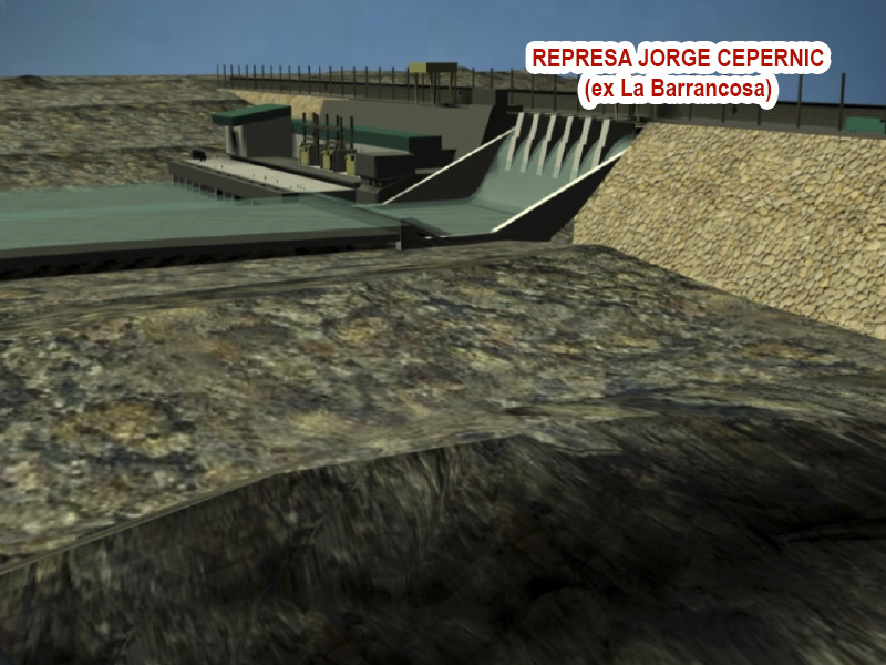 Resultado de imagen para centrales hidroeléctricas Kirchner y Cepernic