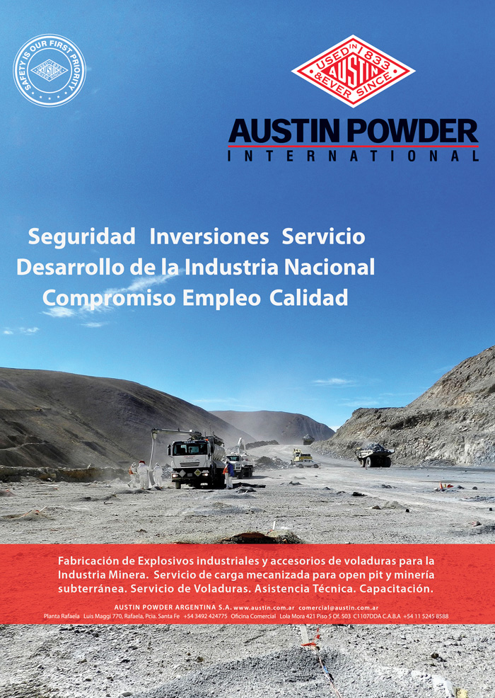 Mining Press Austin Powder estrenó la nueva planta de Bella Italia