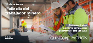 GLENCORE PACHON dia trabajador minero
